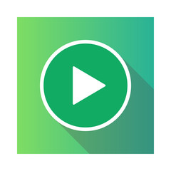 ビデオ動画再生ボタンのアイコンイラスト青 Wall Mural And4me ビデオ動画再生ボタンのアイコンイラスト青 Wall Mural And4me