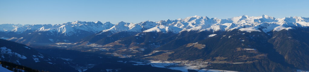 Panoramic view of Bruneck