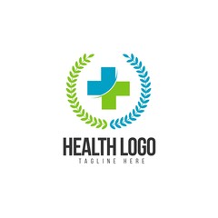 Health Logo Vector Template Design Illustration