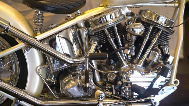 Vintage motorcycle Vintage style