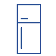 Kühlschrank Vector Icon