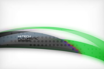 Glossy wave vector background