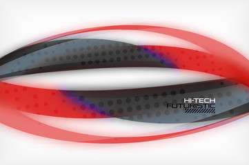 Glossy wave vector background