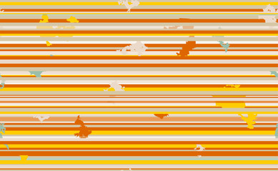 Seamless horizontal lines pattern. Vector background