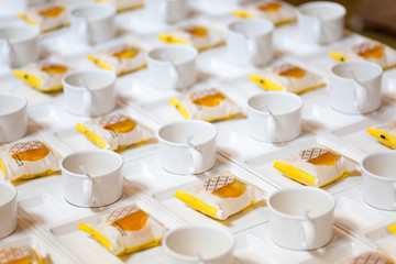 Coffee breaks, snacks and sweets.