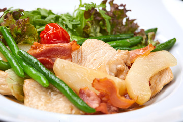 chicken with vegetables