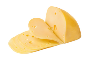 Slices of cheese