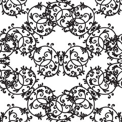 Lace elegant vintage pattern