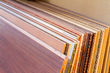 MDF, PARTICLE BOARD. Wood panels of different thicknesses and colors.