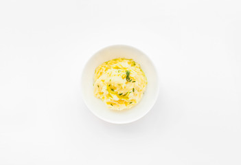 a beautiful restaurant dish