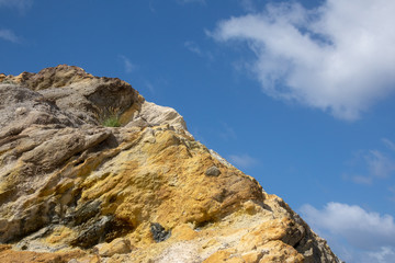 volcanic rocks in Vulcano