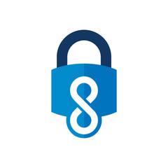 Security Infinity Logo Icon Design