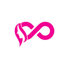 Beauty Infinity Logo Icon Design
