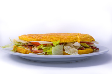 Tortilla española rellena