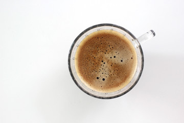 cup of hot coffee