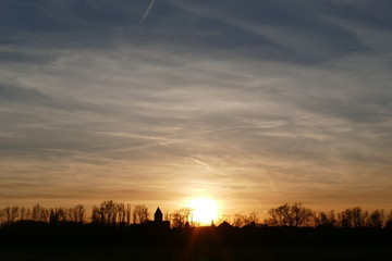 Obraz premium Sonnenuntergang 