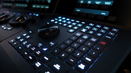 Color grading controller machine in telecine lab