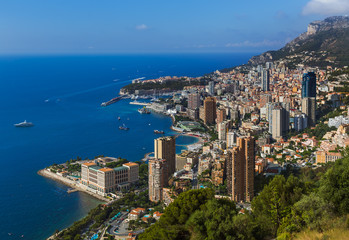 Cityscape of Monaco