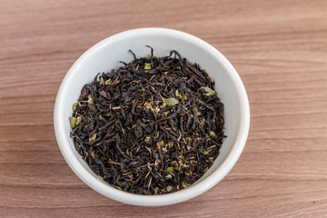 tea leaves are cooked for brewing
