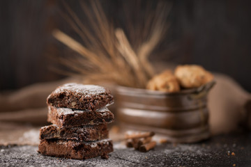 sweet dessert composition
