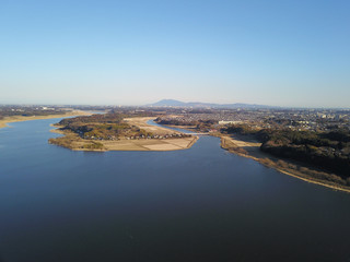 早朝の牛久沼（茨城県）