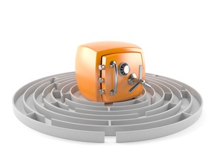 Safe with maze