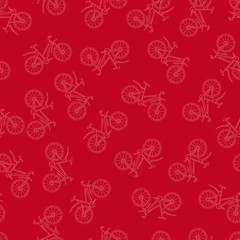 Active Lifestyle Vector Seamless Pattern