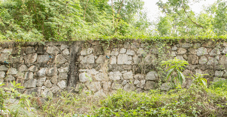 Big stone wall
