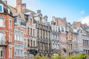 Fototapeta premium Rue de Namur en Belgique
