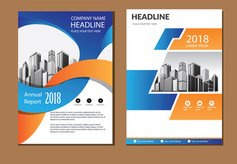 usiness abstract vector template. Brochure design, cover modern layout, annual report, poster, flyer in A4