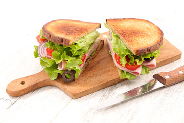 sandwich on board