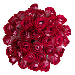 Bouquet of red roses