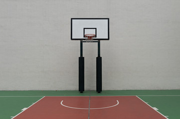 Outdoor  basketball court