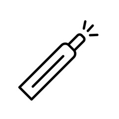 Battery level icon  isolated on white background