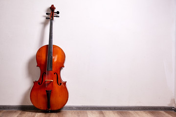 Old retro cello