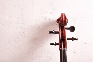 Old retro cello © arybickii