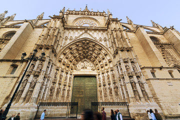 Seville  Cathedral , Spain , Europe