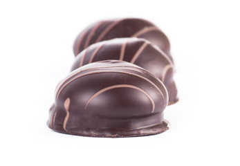 Chocolate cake with cream