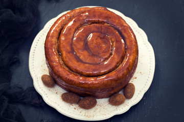 Portuguese Easter cake Folar Algarvio