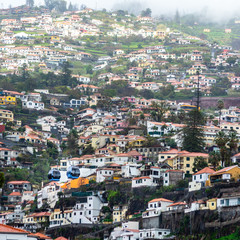 Naklejka premium Gondolas Over Funchal