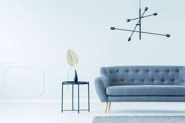 Modern interior with couch