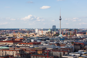 Berlin cityscape with TV tower 2