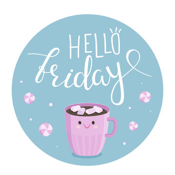 Fototapeta Hello friday