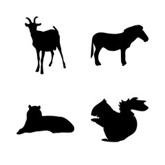icon Animal with seo, old, pattern, horse and animals