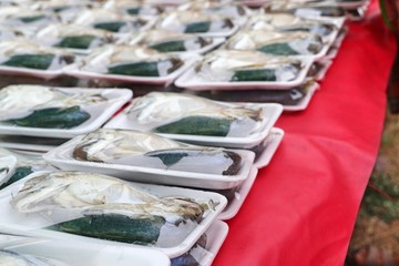 mackerel at street food