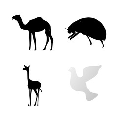 icon Animal with love, hot, animals, logo and cartoon