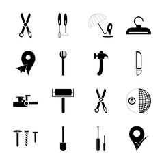 Obraz premium Instruments And Tools with kitchen, sharp and closet