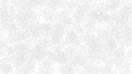 Abstract light background of translucent stars with outlines. Backdrop with randomly distributed geometric shapes in white colors.