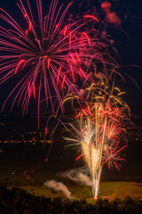 Feuerwerk bei den Pyro-Games in Tripsdrill