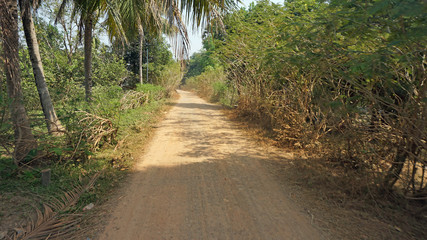 Fototapeta na wymiar araund battambang village